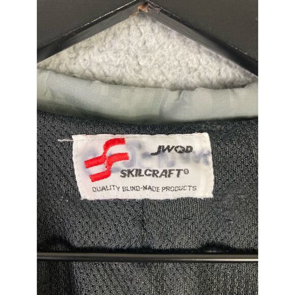 U.S. Army PT Jacket Skilcraft IPFU Reflective Windbreaker Size M‎ Gray - Picture 2 of 9